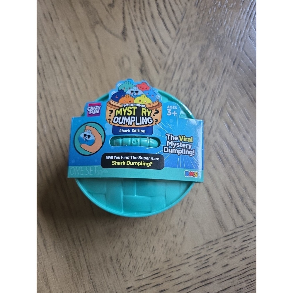 Mystery Dumpling RMS Crazy Fun Mystery Dumpling Shark Edition Blue New Sealed